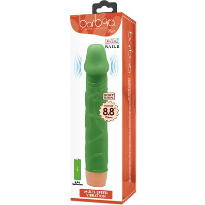 BAILE - BILL VIBRADOR REALISTA 22,5 CM VERDE