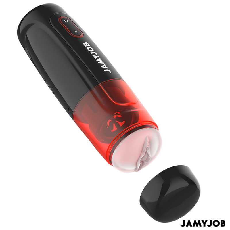 JAMYJOB - STORM MASTURBADOR VAGINAL AUTOMÁTICO COM 10 MODOS, ROTAÇÃO E EMPURRAR
