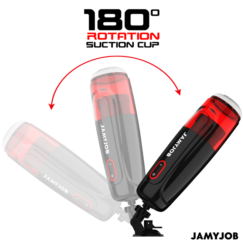 JAMYJOB - STORM MASTURBADOR VAGINAL AUTOMÁTICO COM 10 MODOS, ROTAÇÃO E EMPURRAR