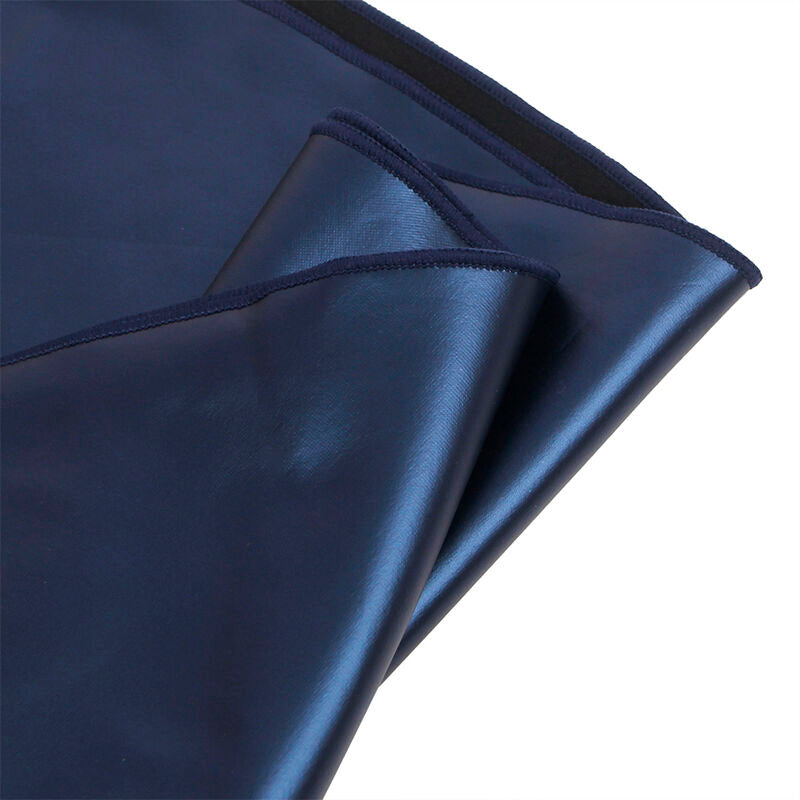SUBBLIME - 955410 VESTIDO COM ALÇAS DE COURO AZUL S/M