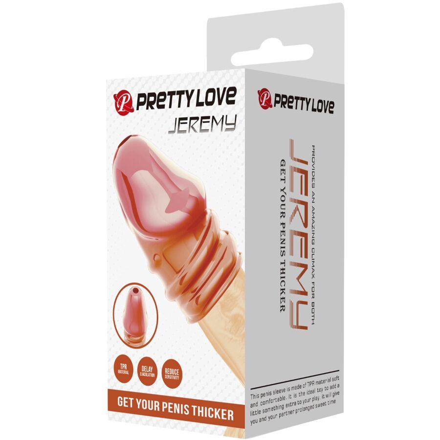PRETTY LOVE - JEREMY PÊNIS ROSA MAIS GROSSO