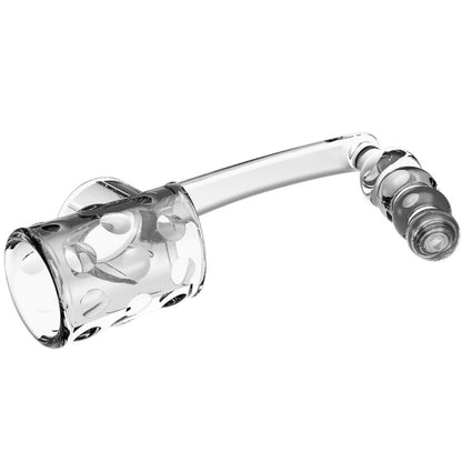 PRETTY LOVE - MANGA PARA PÊNIS COM PLUG ANAL TRANSPARENTE