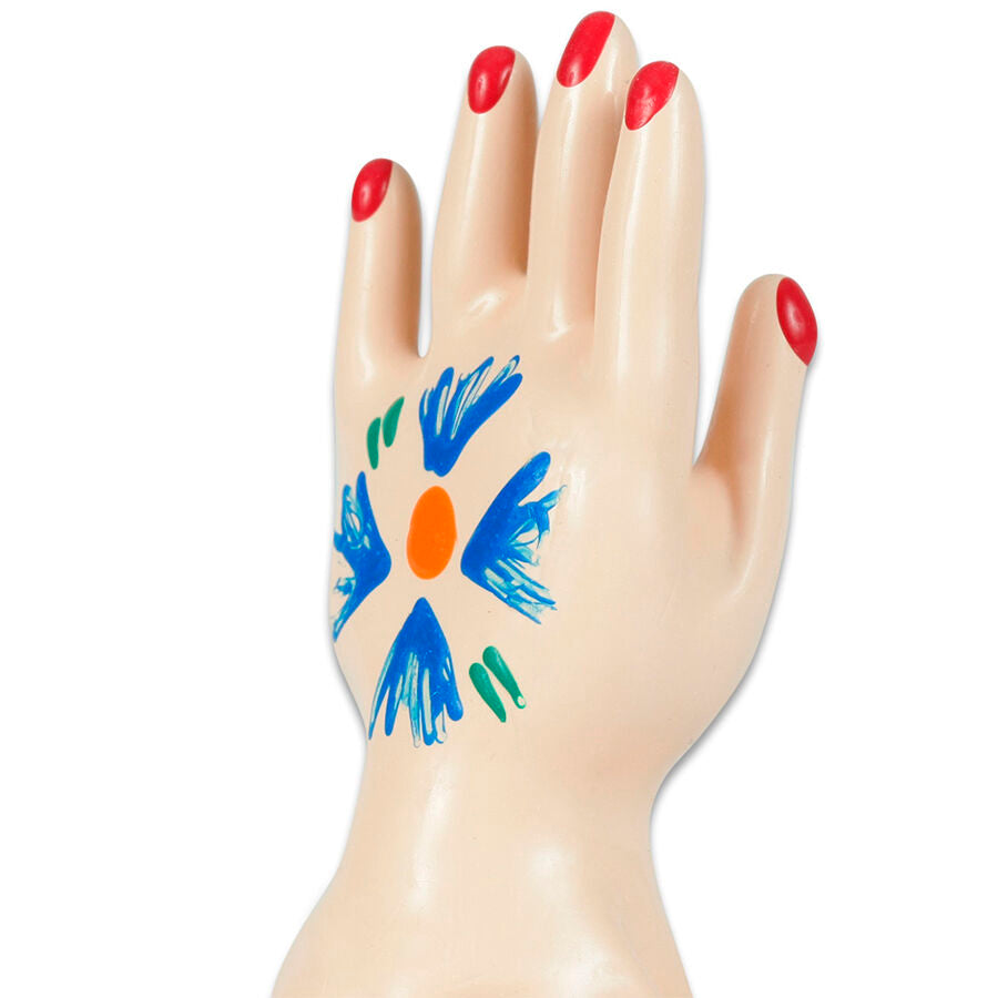 CONDOMERIE - PRESERVATIVOS NOVIDADES PINTADOS À MÃO MODELO MÃO 1