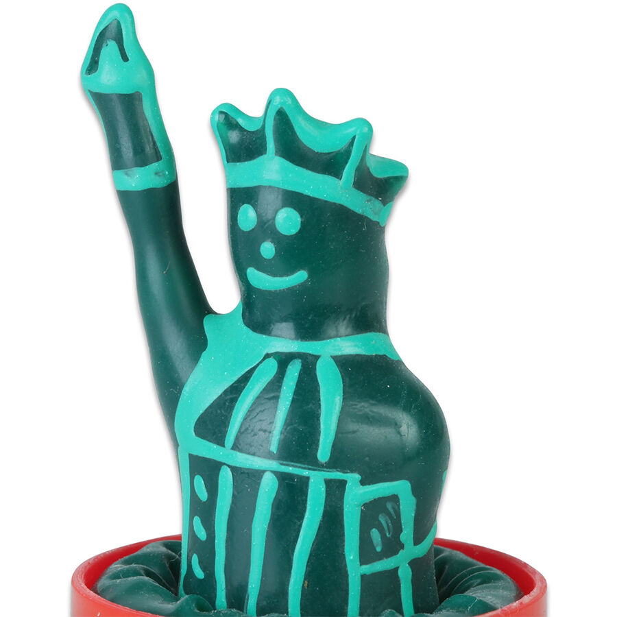 CONDOMERIE - PRESERVATIVOS NOVIDADES PINTADOS À MÃO ESTÁTUA DA LIBERDADE MODELO 1