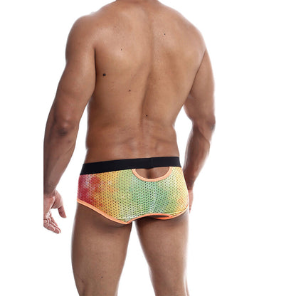 MOB -BOXER BRIEF LARANJA TAMANHO M