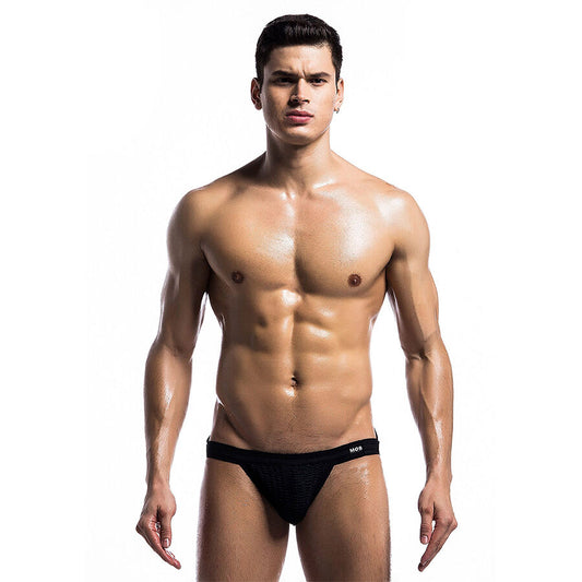 MOB - FETISH JOCKSTRAP SWIMSUMMY PRETO TAMANHO M