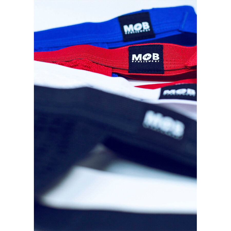 MOB - MAIÔ JOCKSTRAP BRANCO FETICHE TAMANHO G