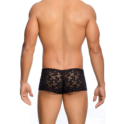 MOB - BOXER DE RENDA PRETA TAMANHO L/XL