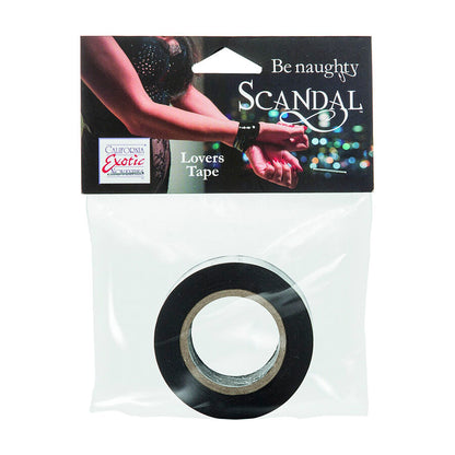 CALEXOTICS - SCANDAL FITA DE BONDAGE PRETA