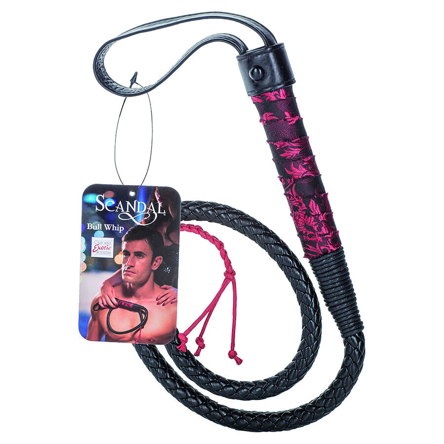 CALEXOTICS - SCANDAL CHICOTE DE RABO DE TOURO PRETO