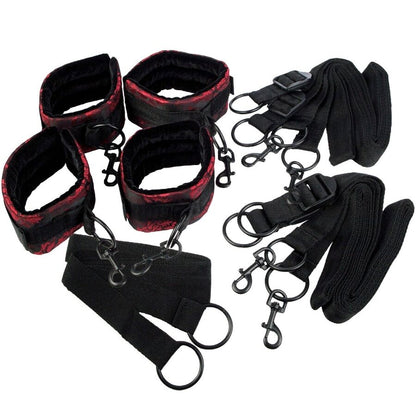 CALEXOTICS - SCANDAL CONJUNTO DE ABRAÇADEIRAS PARA CAMA
