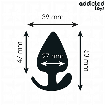 ADDICTED TOYS - PLUG ANAL TAMANHO S 5,3 CM