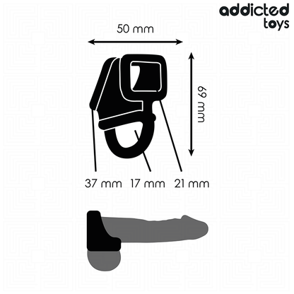 ADDICTED TOYS - ANEL DE GAIOLA PARA PÊNIS