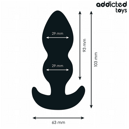 ADDICTED TOYS - PLUG ANAL TAMANHO S 10,3 CM