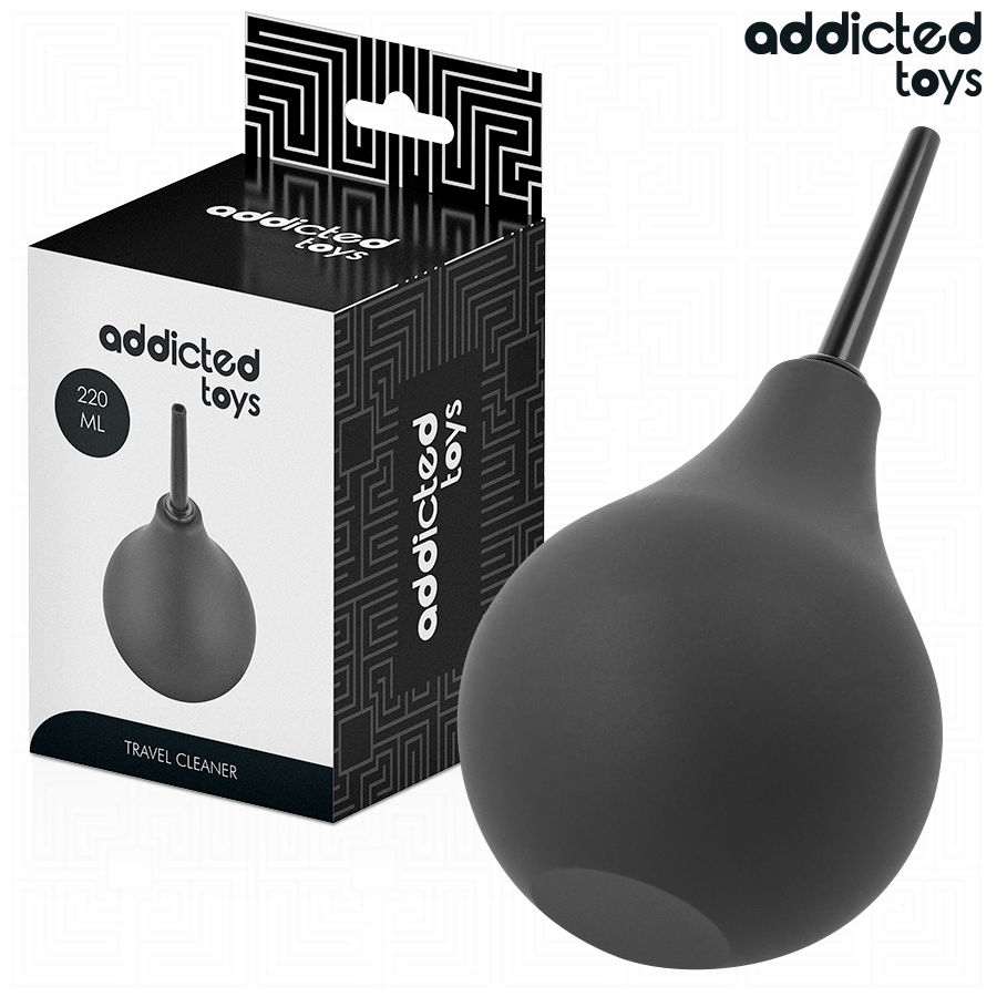 ADDICTED TOYS - LIMPADOR ANAL DE VIAGEM TAMANHO L 220 ML