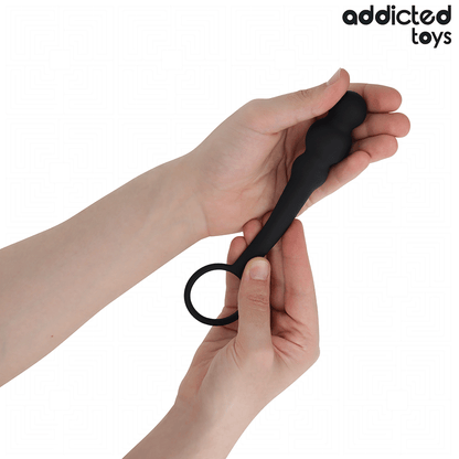ADDICTED TOYS - PLUG ANAL COM ANEL MODELO 1