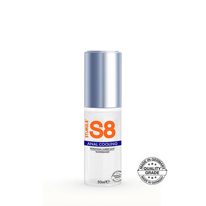 STIMUL8 - S8 LUBRIFICANTE ANAL EFEITO FRIO 50 ML