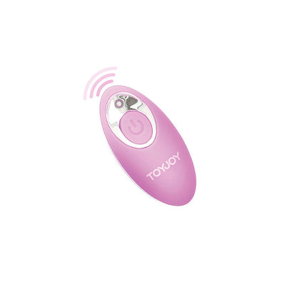 TOYJOY - FELICIDADE VOCÊ ME RACHA ROSA VIBRADOR CONTROLE REMOTO