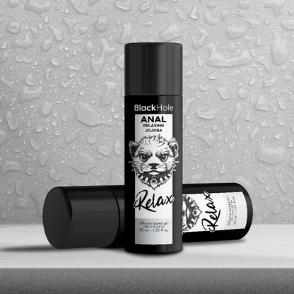 BLACK HOLE - RELAXANTE ANAL JOJOBA RELAX BASE DE SILICONE 30 ML