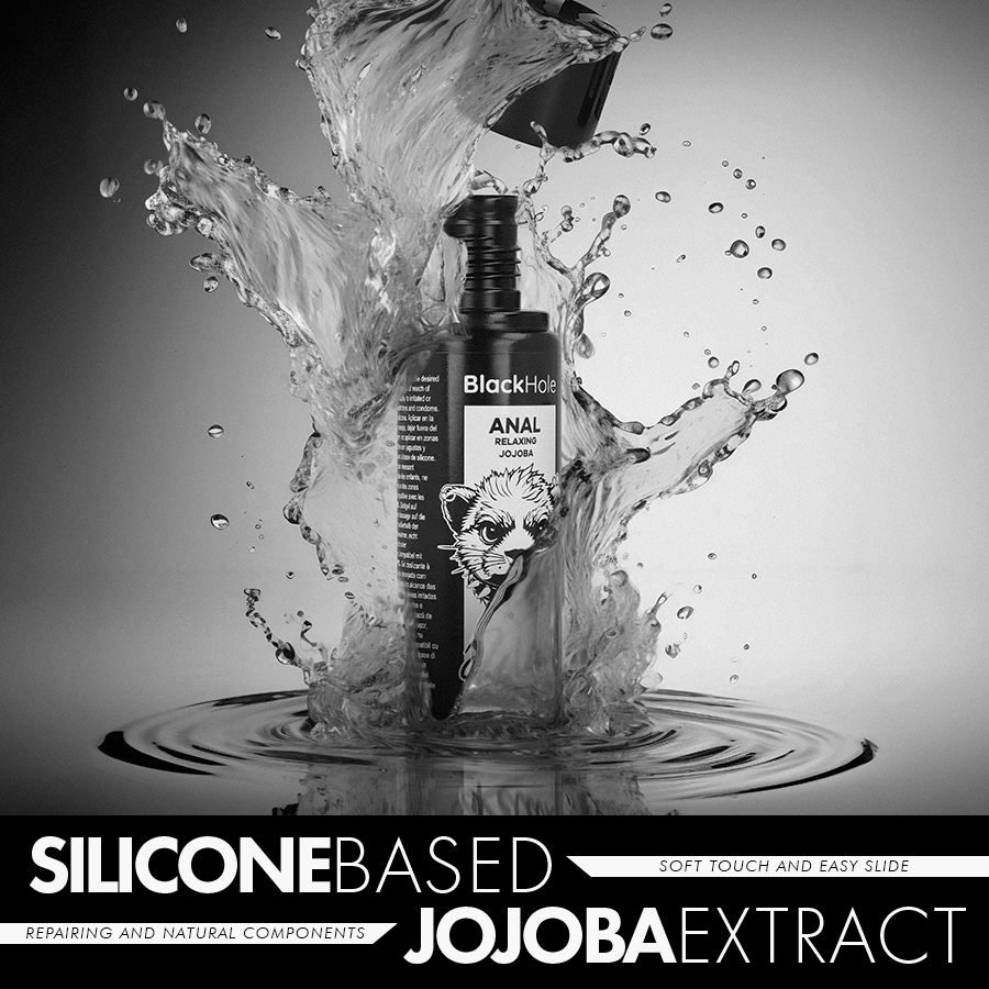 BLACK HOLE - JOJOBA RELAXANTE ANAL BASE DE SILICONE 100 ML