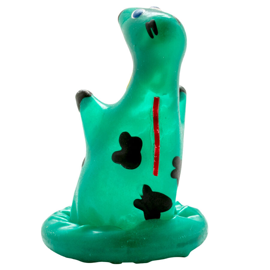 CONDOMERIE - PRESERVATIVOS NOVIDADES PINTADOS À MÃO MONSTRO DE LOCH NESS