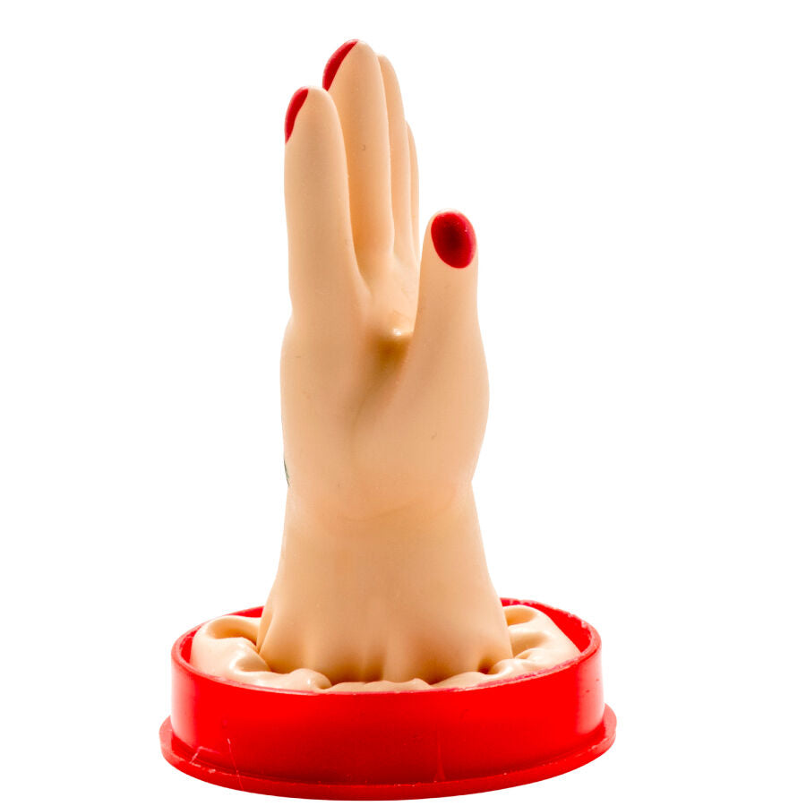 CONDOMERIE - PRESERVATIVOS NOVIDADES PINTADOS À MÃO MODELO MÃO 1