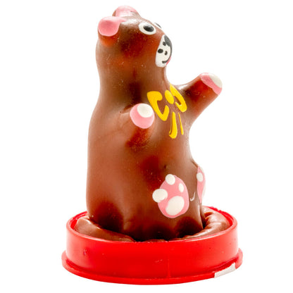 CONDOMERIE - PRESERVATIVOS NOVIDADES PINTADOS À MÃO URSO DE PELÚCIA