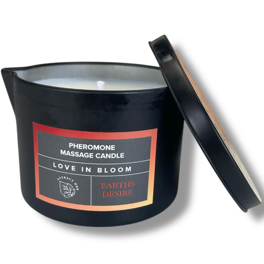 EYE OF LOVE - BLOOM VELA DE MASSAGEM SATIVA EARTHS DESIRE 150 ML