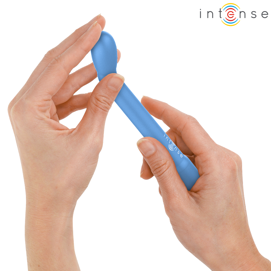 INTENSE - ESTIMULADOR DE PONTO G RECARREGÁVEL KARLIE AZUL