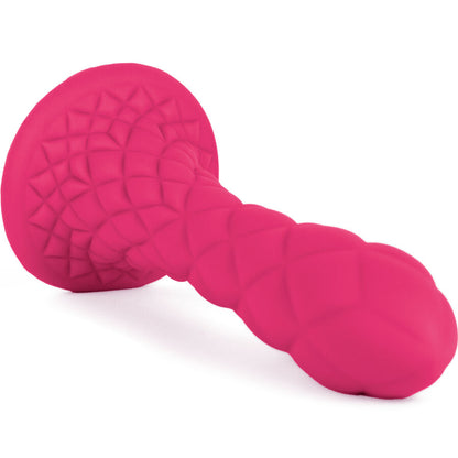 SILEXD - DREAMY DILDO FANTASY SILICONE LÍQUIDO TERMORATIVO FÚCSIA 18,5 CM