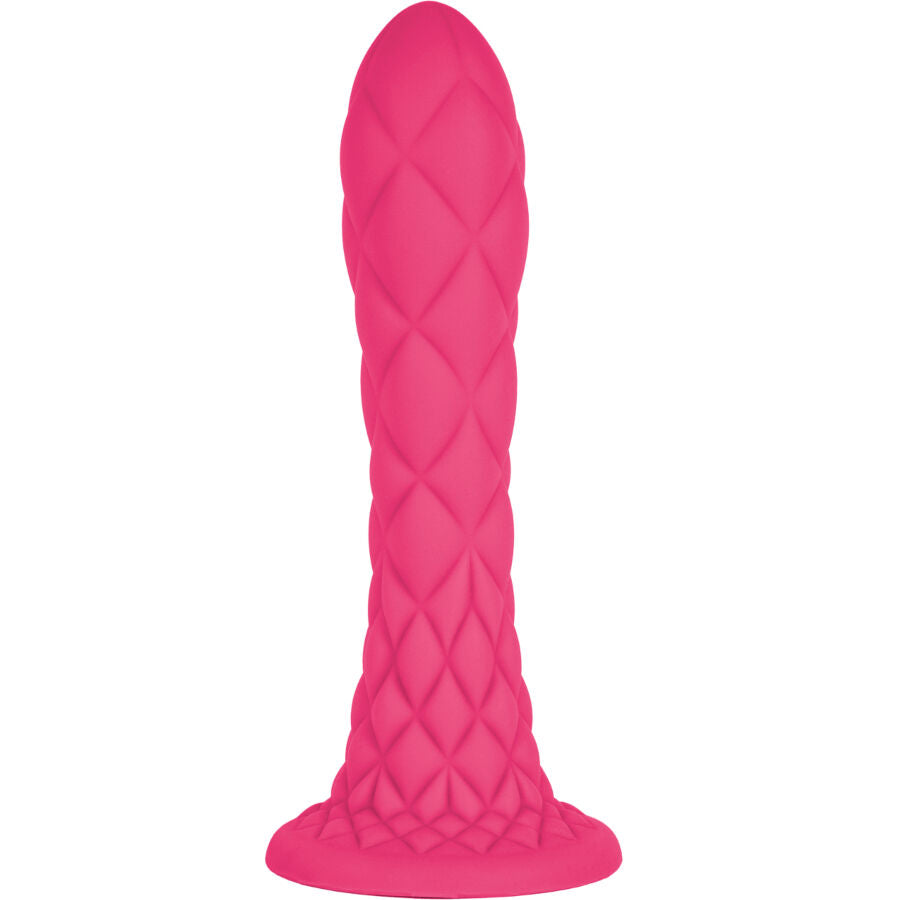 SILEXD - DREAMY DILDO FANTASY SILICONE LÍQUIDO TERMORATIVO FÚCSIA 18,5 CM