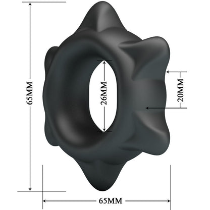 CRAZY BULL - ANEL DE SILICONE ETHANIEL MODELO 11