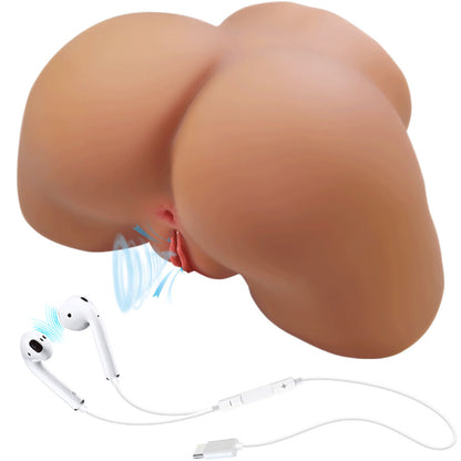 CRAZY BULL - ILANA VIBRADOR DE BULL FEMININO REALISTA E SUCÇÃO COM SOM 6,8 KG