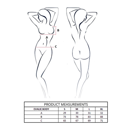 PASSION - EVALIE BODY VERMELHO P/M