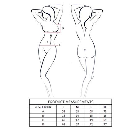 PASSION - ZOVEL BODY CINZA CLARO L/XL