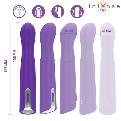 INTENSE - HELENA BEADS VIBRADOR WIGGLE UP & DOWN 13,5 CM