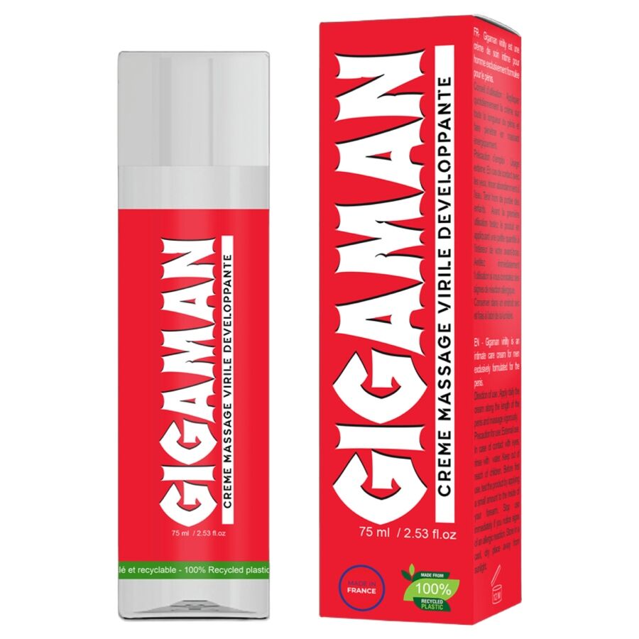 RUF - GIGAMAN CREME PARA AUMENTO DA VIRILIDADE 100 ML