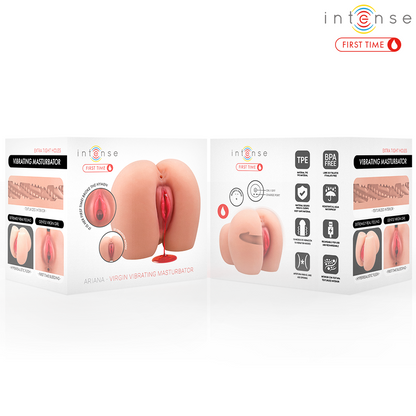 INTENSE FIRST TIME - VIBRADOR ARIANA VIRGEM MASTURBADOR COM SANGRAMENTO