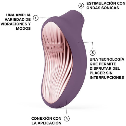 LELO - SONA 3 CRUISE SONIC MASSAGEADOR CLITÓRICO AMEIXA