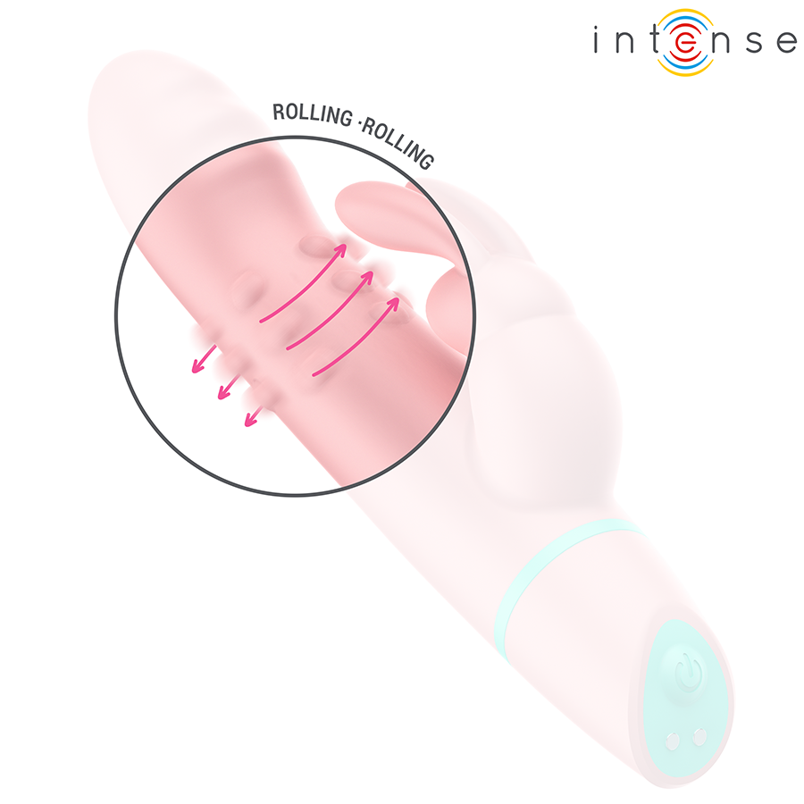 INTENSE - ALVIN RABBIT STIMULATOR & ROLLING VIBRATOR + OSCILANTE