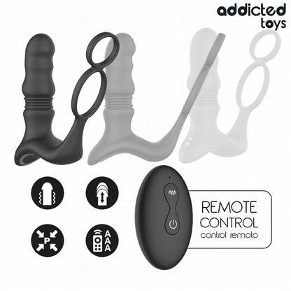 ADDICTED TOYS - ANEL DE PRÓSTATA PARA CIMA E PARA BAIXO
