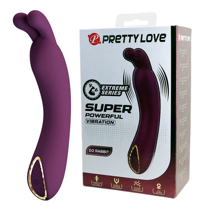 PRETTY LOVE - DJ RABBIT VIBRADOR DE PONTO G ROXO