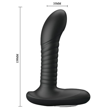 MR PLAY - MASSAGEADOR DE PRÓSTATA COM ROTAÇÃO E VIBRAÇÃO