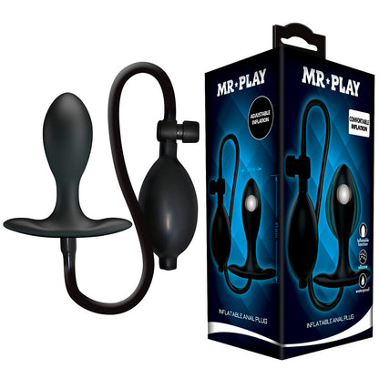MR PLAY - PLUG ANAL INFLÁVEL AJUSTÁVEL