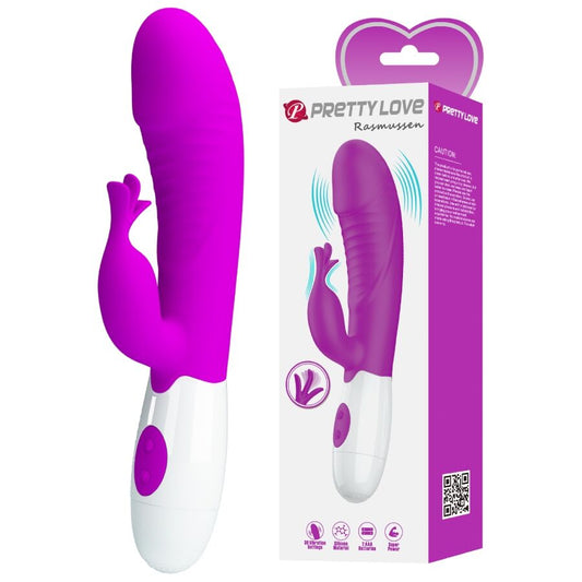 PRETTY LOVE - RASMUSSEN VIBRADOR DE PONTO G ROXO