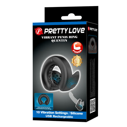 PRETTY LOVE - QUENTIN ANEL PENIANO COM ESTIMULADOR TESTÍCULO