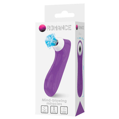 ROMANCE - APARELHO DE SUCÇÃO CLITORIAL COM TECNOLOGIA DE PULSAÇÃO ROXO