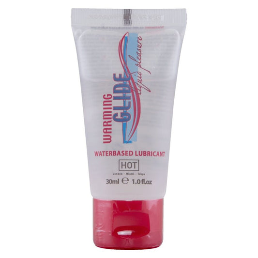 HOT - LUBRIFICANTE À BASE DE ÁGUA COM AQUECIMENTO E DESLIZAMENTO 30 ML