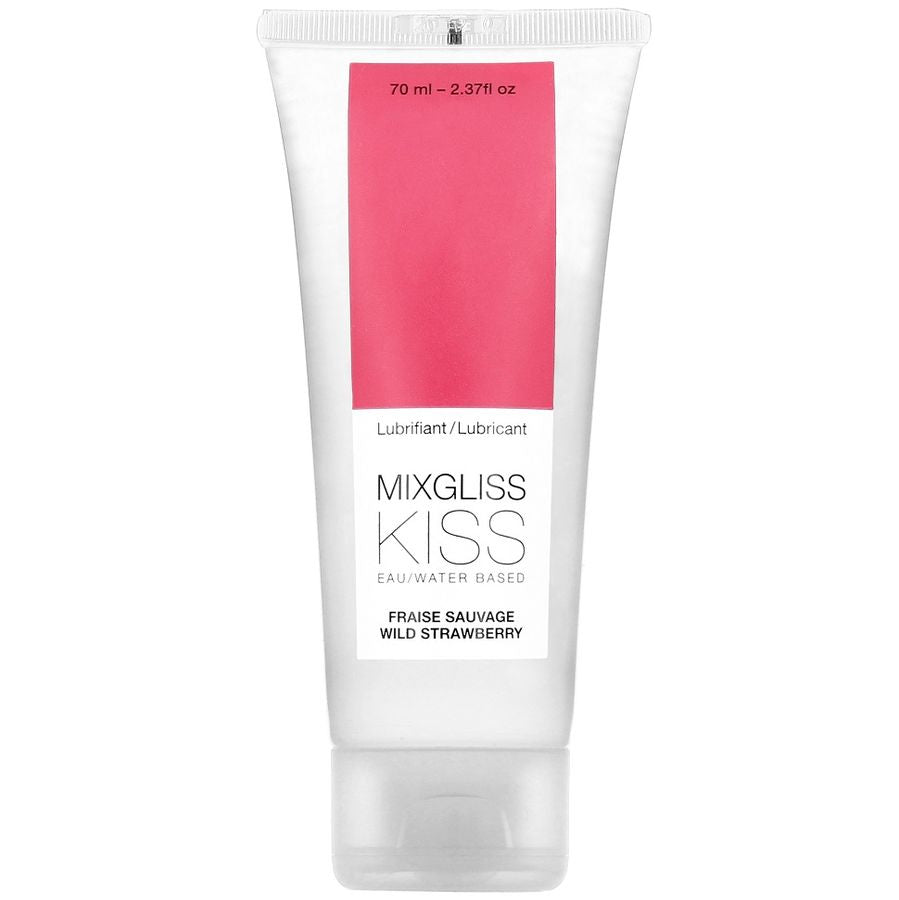 MIXGLISS - LUBRIFICANTE À BASE DE ÁGUA SABOR MORANGO 70 ML