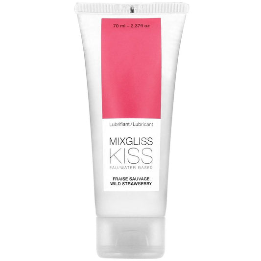 MIXGLISS - LUBRIFICANTE À BASE DE ÁGUA SABOR MORANGO 70 ML